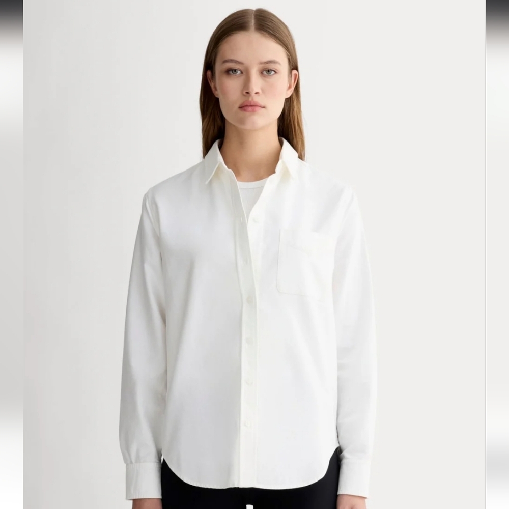 NWT EVERLANE The Relaxed Oxford Shirt
